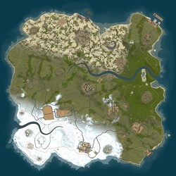 Rust map seed 1 world size 3250