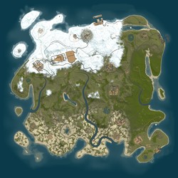 Rust map seed 1 world size 4000