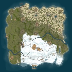 Rust map seed 1 world size 3500