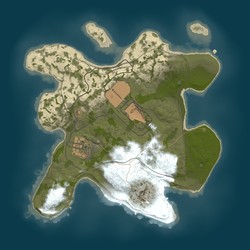 Rust map seed 1 world size 2500
