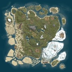 Rust map seed 1 world size 3333