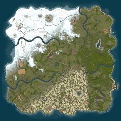 Rust map seed 1 world size 4200