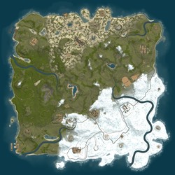 Rust map seed 1 world size 4555