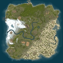 Rust map seed 1 world size 3700