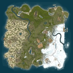 Rust map seed 1 world size 3600