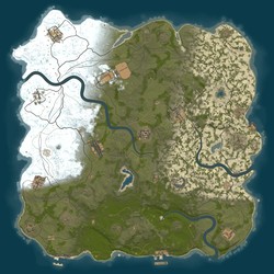 Rust map seed 1 world size 4250