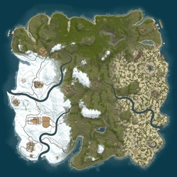 Rust map seed 1 world size 4255