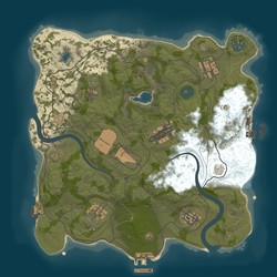 Rust map seed 1 world size 3000