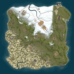 Rust map seed 1 world size 3500
