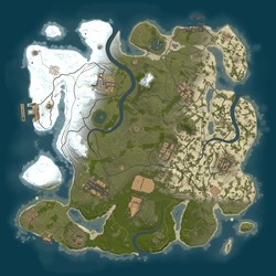 Rust map seed 1 world size 3250