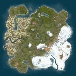 Rust map seed 1 world size 3650