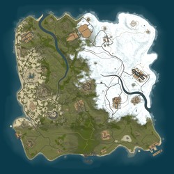 Rust map seed 1 world size 3380