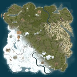 Rust map seed 1 world size 4250