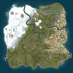 Rust map seed 1 world size 3500