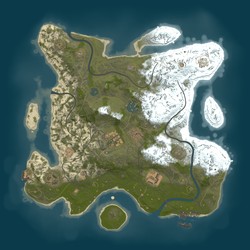 Rust map seed 1 world size 3000