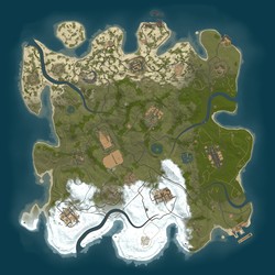 Rust map seed 1 world size 3500
