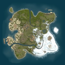 Rust map seed 1 world size 2500