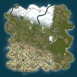 Rust map seed 1 world size 3750