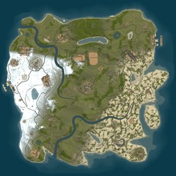 Rust map seed 1 world size 3500