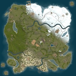 Rust map seed 1 world size 4000