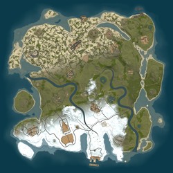 Rust map seed 1 world size 3750