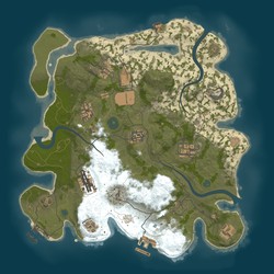 Rust map seed 1 world size 3500