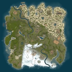 Rust map seed 1 world size 3700