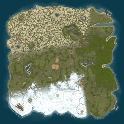 Rust map seed 1 world size 4500