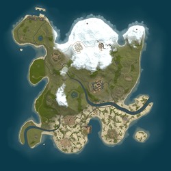 Rust map seed 1 world size 2500