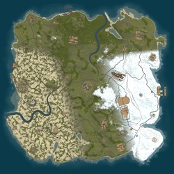 Rust map seed 1 world size 4000