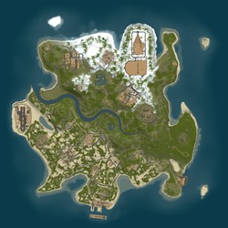 Rust map seed 1 world size 2750