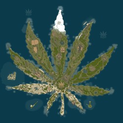 Rust map seed 1 world size 4500