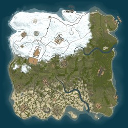 Rust map seed 1 world size 3700