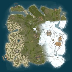 Rust map seed 1 world size 3300