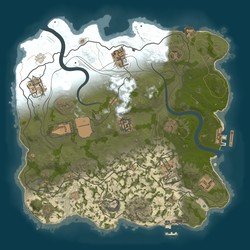 Rust map seed 1 world size 3100