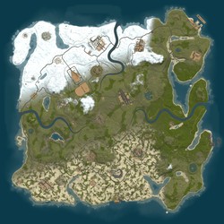 Rust map seed 1 world size 4000