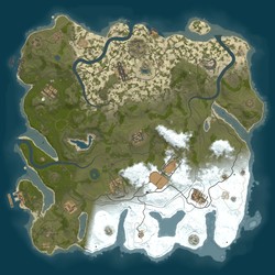Rust map seed 1 world size 4000