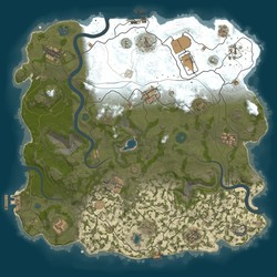 Rust map seed 1 world size 3800