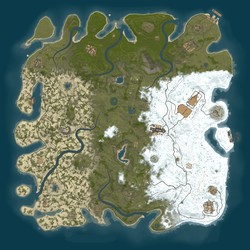 Rust map seed 1 world size 4750