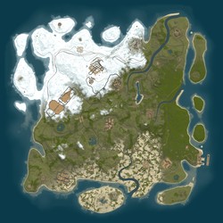 Rust map seed 1 world size 4000