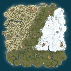 Rust map seed 1 world size 4250