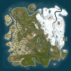 Rust map seed 1 world size 3650