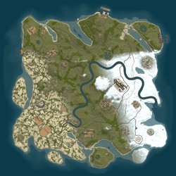 Rust map seed 1 world size 3750