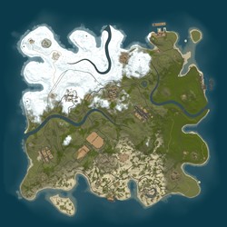 Rust map seed 1 world size 3500