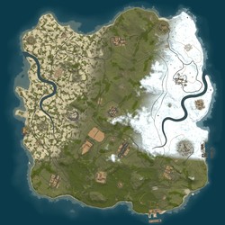 Rust map seed 1 world size 3700