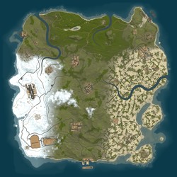 Rust map seed 1 world size 3500