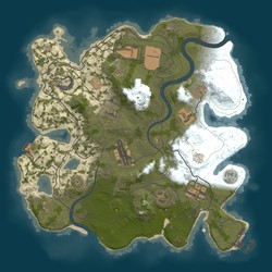 Rust map seed 1 world size 3000