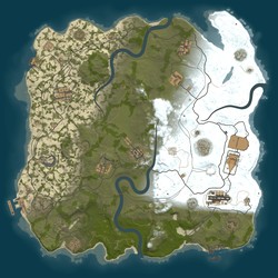 Rust map seed 1 world size 3750
