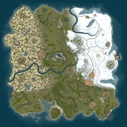 Rust map seed 1 world size 4000