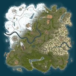Rust map seed 1 world size 3750